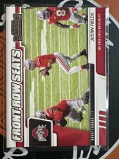 2021 Panini Contenders Draft Picks #2 Justin Fields Front Row Seats Ohio State