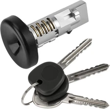 Ignition Switch Lock Cylinder w/ Keys Fit for GMC Sierra Chevy Silverado No Chip