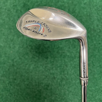 #ad #ad Tiger Shark Triple Crown Lob Wedge LW Pat Simmons MRH Steel Shaft Original $29.95