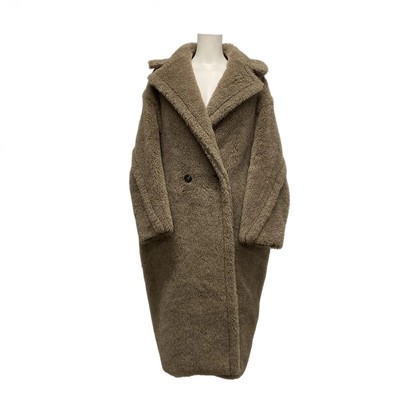 Auth Max Mara Teddy Bear Icon Coat 23101602336 Brown - Women's Coat