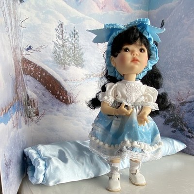 Meadow Doll Mini 11'' Saffi Dumpling BJD Artist painted 2017 Signed COA -outfits+