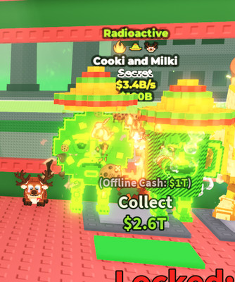 Radioactive cooki and milki 3.4b Steal A Brainrot Secret Roblox