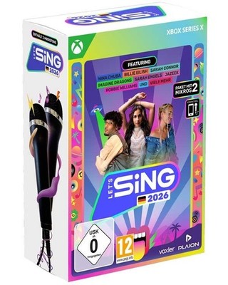 Lets Sing 2026 mit deutschen Hits [+2 Mics] (Xbox Series X) (NEU) (OVP)