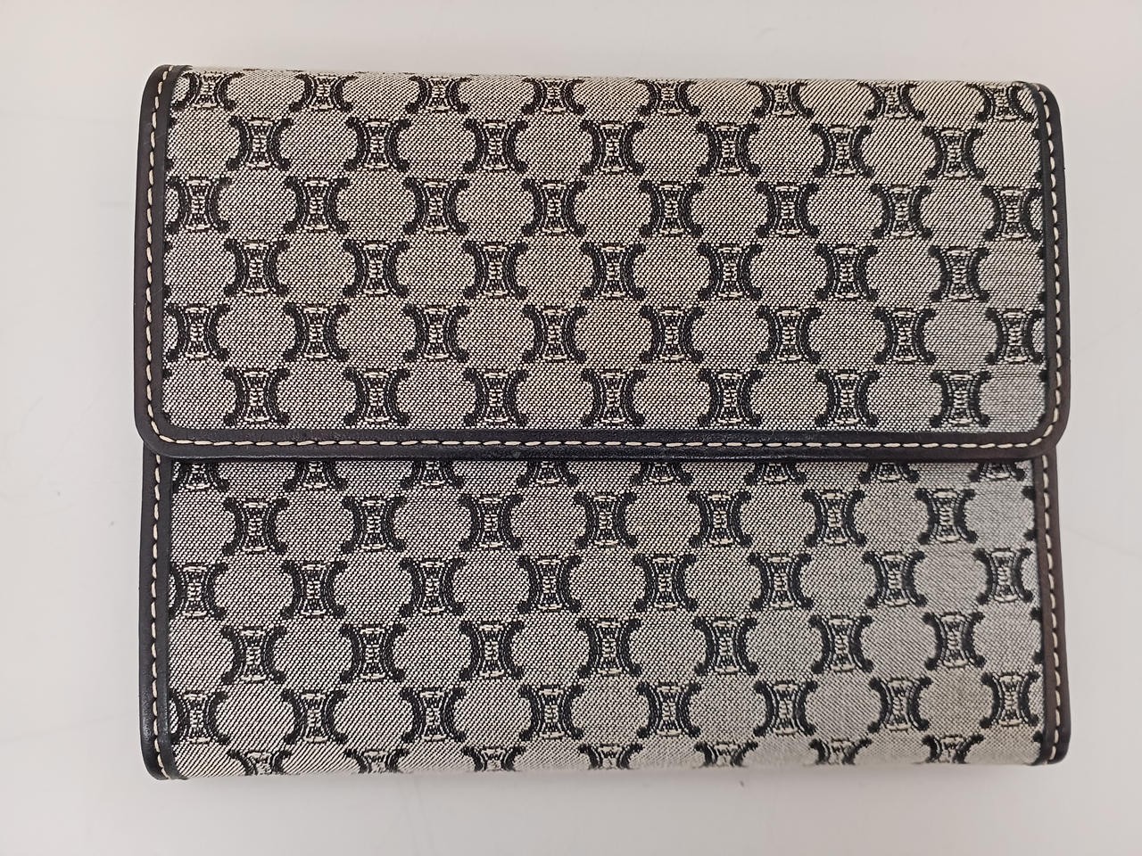 Folded Wallet Model Macadam Pattern CELINE - image 1