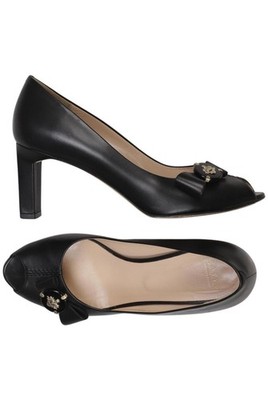 Bally Pumps Damen High Heels Stiletto Peep Toes Gr. EU 38 Schwarz #4xid5th