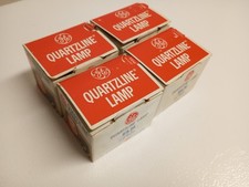 Quartzline Projector Lamp Bulbs Set of 4 ELH 120V 300 Watt