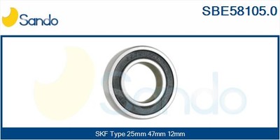 Lagerträger SBE58105.0 SANDO