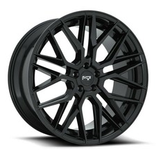 Niche 1pc M224 Gamma 24x10 5x120 Gloss Black Wheel 24 35mm Rim