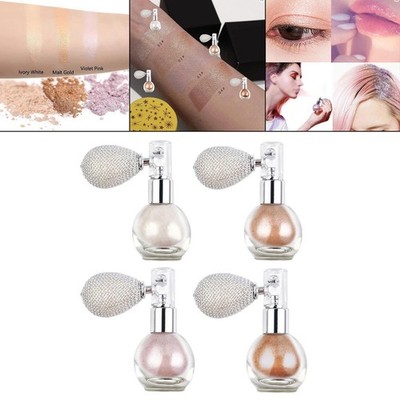 Highlighter Powder Spray Sparkle High Gloss Powder Glitter für Haar Arm Bein