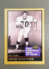 1991 Enor Pro Football Hall of Fame - Ernie Stautner #103