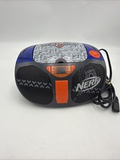 Nerf CD Boombox AM/FM Player 56356 N-Strike Super Rare Collectible Tested Works