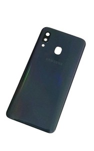 Original Samsung Galaxy A40 SM-A405F Akkudeckel Deckel Backcover Schwarz A/B
