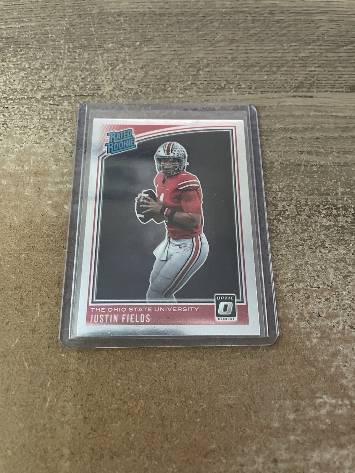 2021 Panini Chronicles Donruss Optic Draft Picks Justin Fields Rated Rookie #202