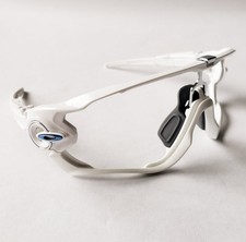 Oakley Jawbreaker Polished White Blue Icons F...