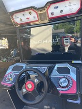arcade game. asphalt. Race car game