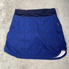 Patagonia Blue Patterned skort medium