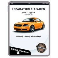 Audi TT Typ 8N 1998-2006 Heizung BelüFtung Klimaanlage Reparaturleitfaden Ebook