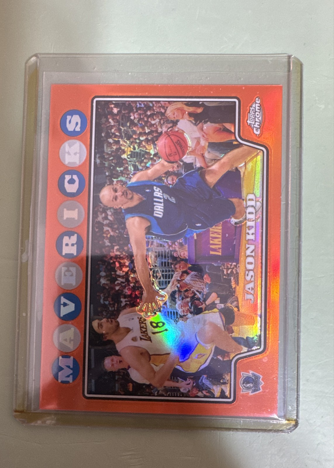 2008-09 Topps Chrome - Jason Kidd #55 Orange Refractor /499