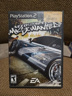 Ps2 Need For Speed Most Wanted With Manual And Bonus Black Edition Disc. Tested
