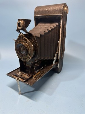 Kodak No.2C Folding Autographic Brownie Camera 3x5” Negative Size