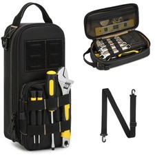 Small Tool Bag, Portable Tool Pouch Utility Organizer Case with Zipper, Handl...