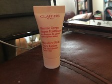 NEW Luxury Clarins Paris Moisture-Rich Body Lotion with Shea Butter For Dry Skin