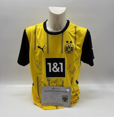 BVB Trikot 2024/2025 Teamsigniert Borussia Dortmund COA Puma neu L