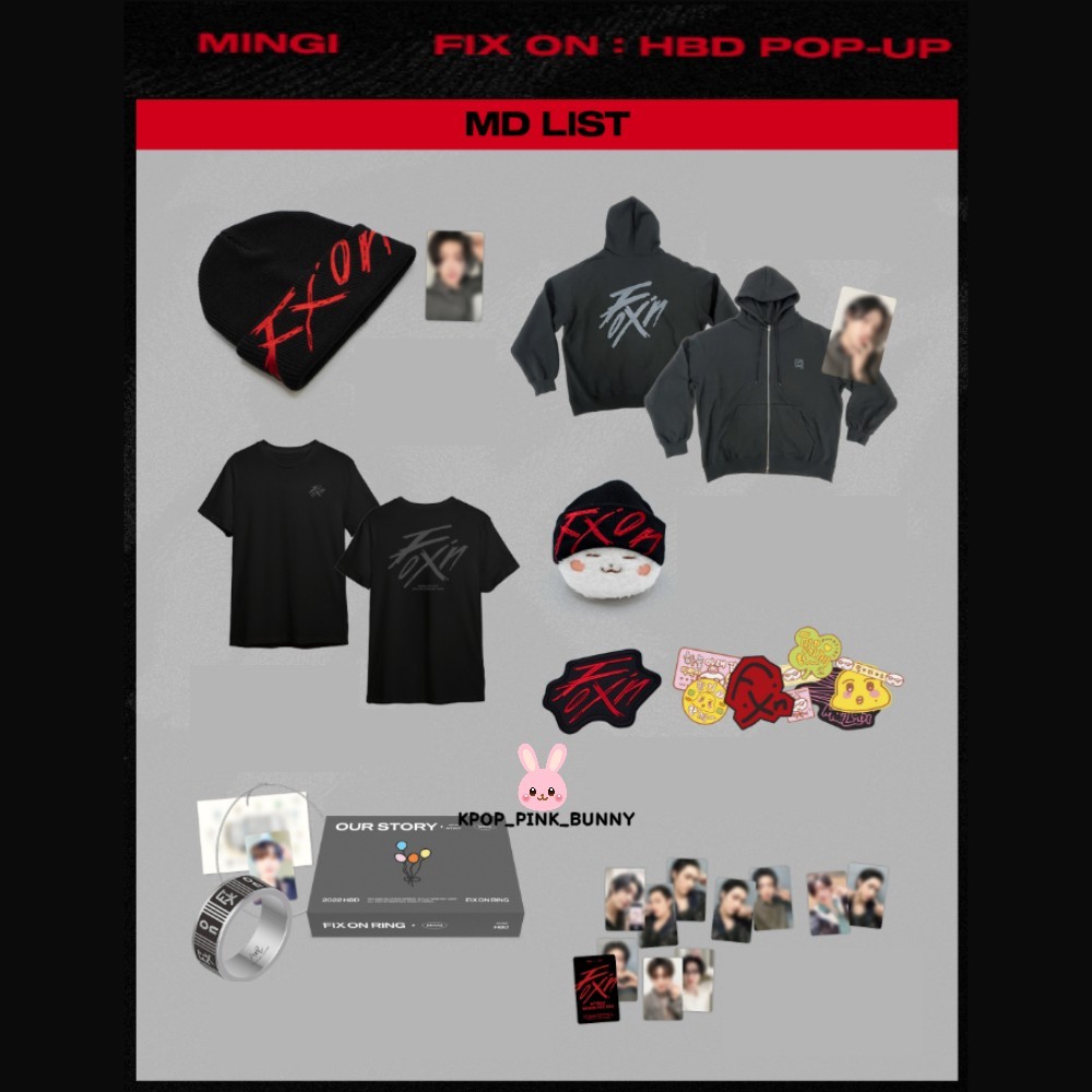 ON HAND] ATEEZ MINGI FIX ON HBD POP-UP OFFICIAL MERCH | eBay