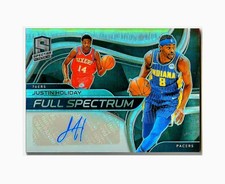 2020 Panini Spectra - Justin Holiday Auto Full Spectrum Prizm /49 #FFS-JSH