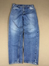 Vintage Levis 550 Orange Tab Jeans Tapered Relaxed Fit Made In USA Mens 34x32