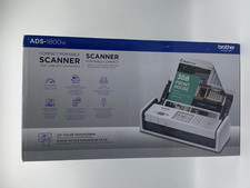 NEW Brother ADS-1800W Wireless Compact Portable Scanner w Color Touchscreen 2.8"