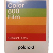Polaroid Color 600 film 40 instant photos 5 Pack brand new in sealed box