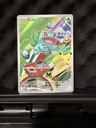 Pokémon TCG Bulbasaur 037 Promo Illustration First Partner 30th Anniversary NM