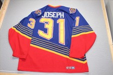 St. Louis Blues Curtis Joseph Vintage Authentic 1995-96 CCM NHL Hockey Jersey L