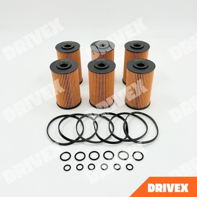 6x Fuel Filter Element Kit For Isuzu NPR NQR NPR-HD 4HK1 5.2L 2010-2025 OEM