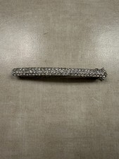 Vintage Crystal Rhinestone Hair Barrette Clip