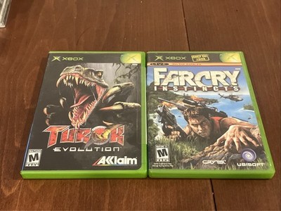 Lot Of 2 Xbox OG: Farcry Instincts Cib & Turok Evolution Cib Reg