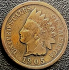 1905 Indian Head Cent Penny  FREE SHIPPING