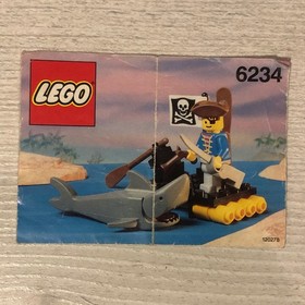 LEGO Legoland Pirates 6234 Renegade&rsquo;s Raft 100% Complete W/Instructions, No Box