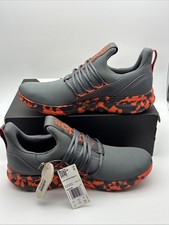 Adidas Lite Racer Adapt 7.0 Grey Orange Running Sneakers Mens Size 13 NWT