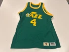 original c early 1980's ADRIAN DANTLEY UTAH JAZZ game worn NBA BASKETBALL JERSEY