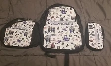 Wednesday Adams Backpack Lunchbag And Pencil Case 3 Piece Set