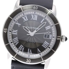 CARTIER Ronde Croisier de Cartier WSRN0003 Date Automatic Men's Watch_845681