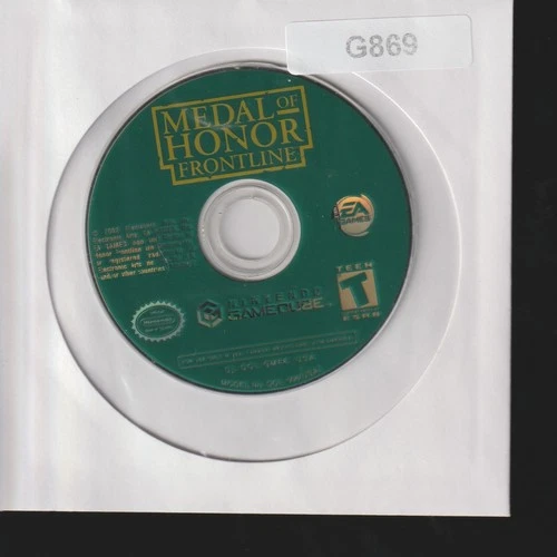 Medal of Honor: Frontline Nintendo GameCube Used Sleeved Video Game