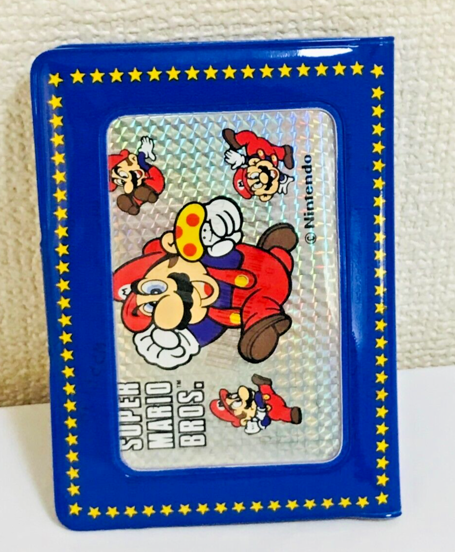 Super Mario Bros. Telephone Card Case JAPAN RARE NAGATANIEN
