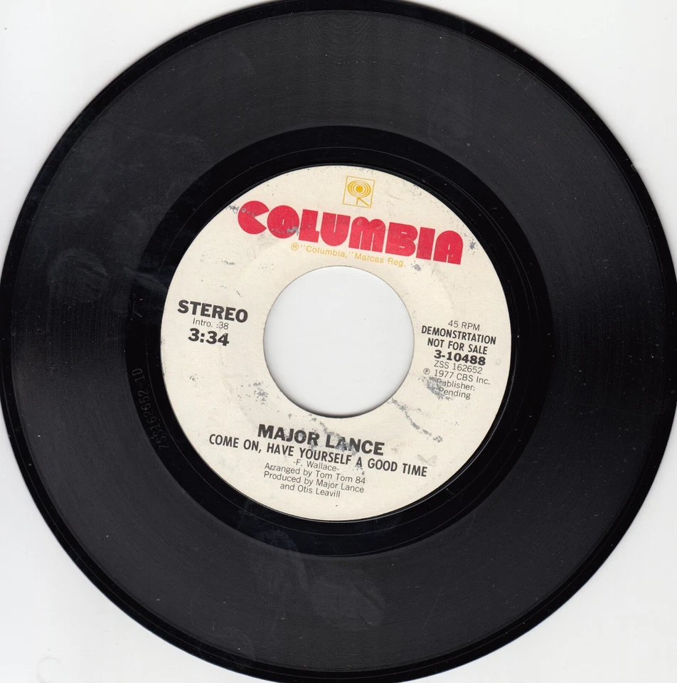 Major Lance – Come On, Have Yourself A Good Time Mono/Stereo 7" promotional 45 Foto 3 de 4