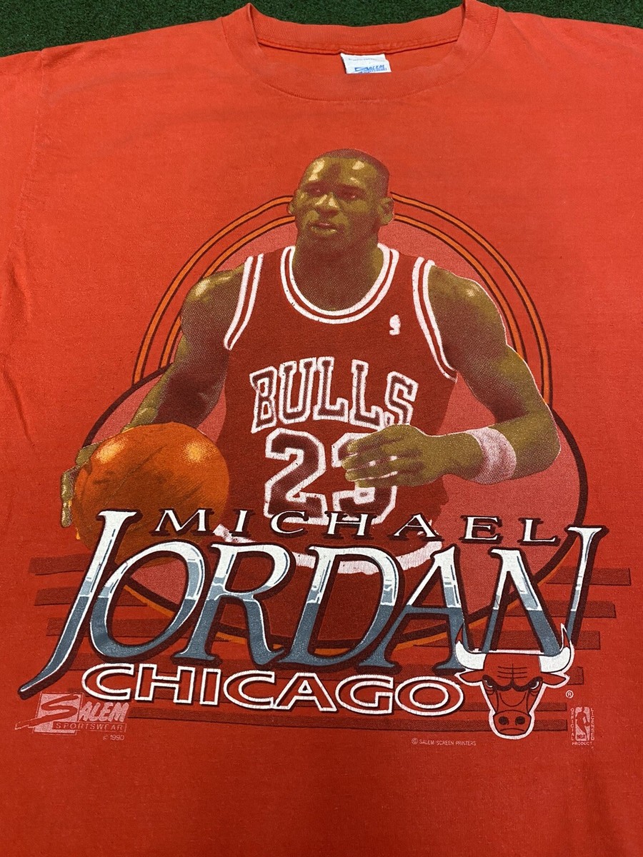 ファングッズ SALEM bulls vintage Michael Jordan Vintage NEW W/ Tags Salem Michael Jordan Chicago Bulls