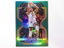 2022 Panini Prizm Basketball WNBA Ruthy Hebard Green Prizm Card #4 Sky NM-M!!