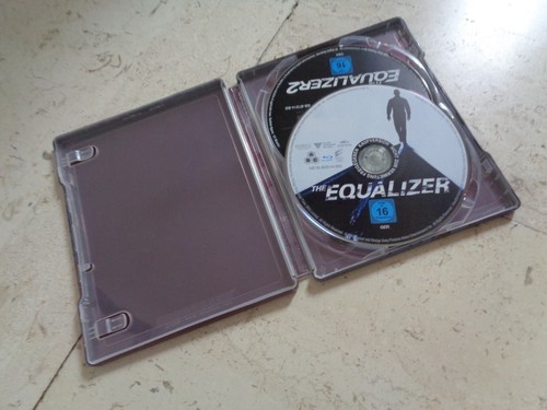 THE EQUALIZER 1+2 DOUBLE FEATURE Blu-ray SteelBook Denzel Washington - Picture 9 of 11