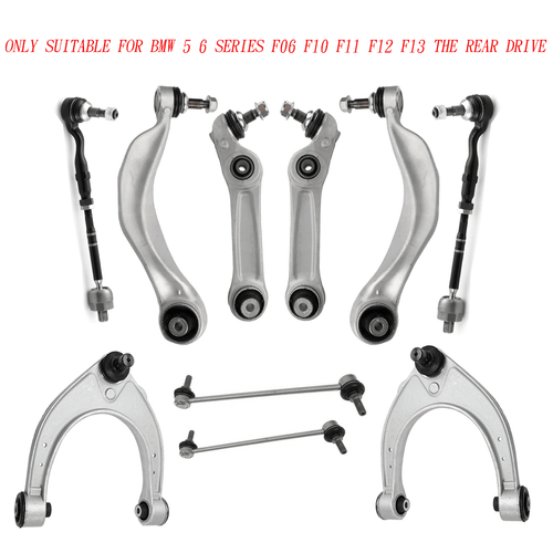 10 Front RH LH Control Arm Suspension Kit for BMW 5 6 Series F06 F10 528 535 RWD